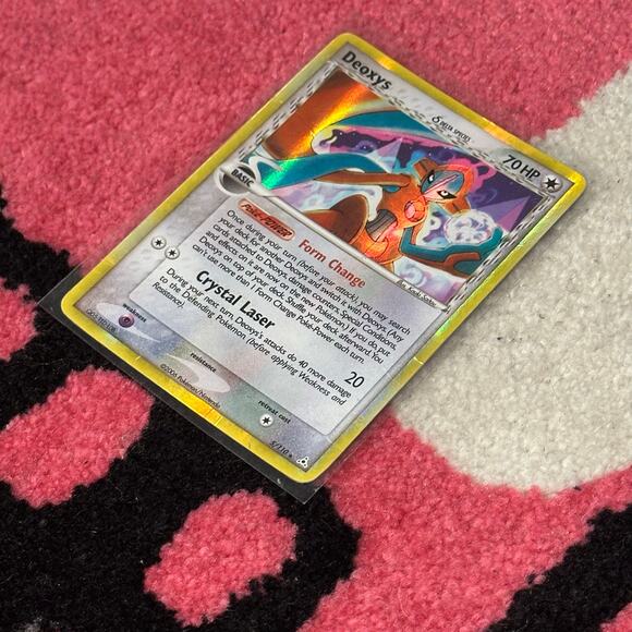 Deoxys [Normal] #5 – Pokémon EX Holon Phantoms – Holo – Played - Picture 1 of 6